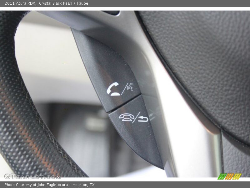 Crystal Black Pearl / Taupe 2011 Acura RDX