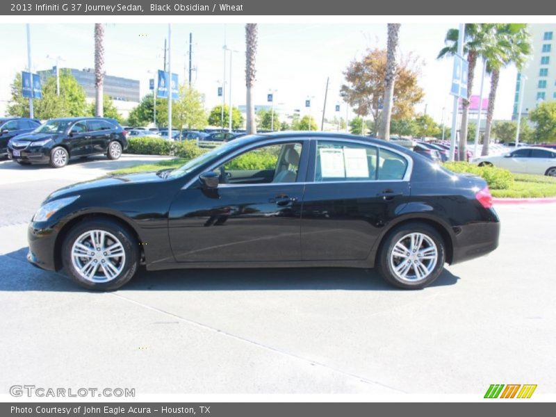 Black Obsidian / Wheat 2013 Infiniti G 37 Journey Sedan