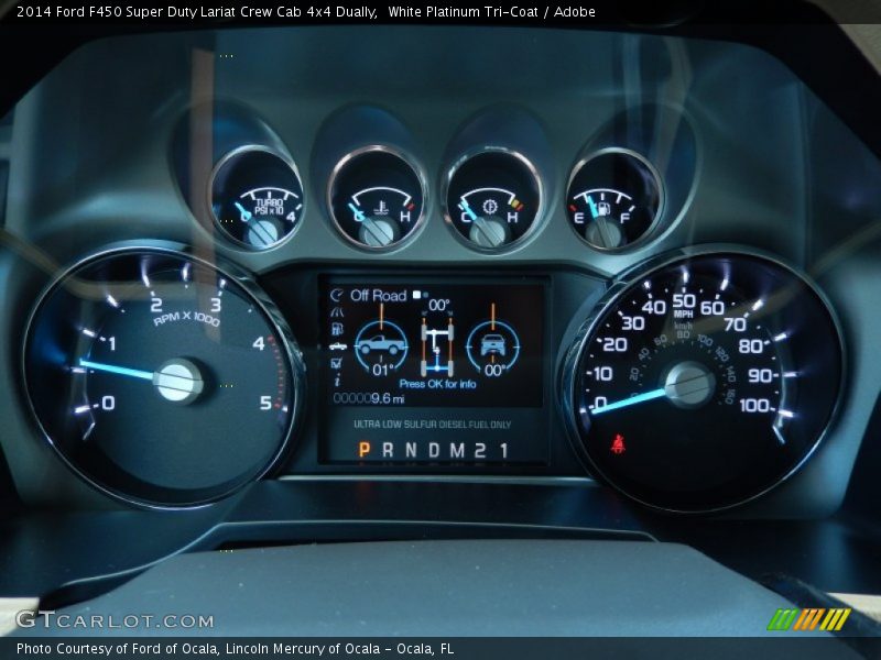  2014 F450 Super Duty Lariat Crew Cab 4x4 Dually Lariat Crew Cab 4x4 Dually Gauges