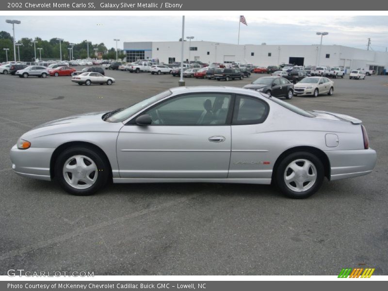 Galaxy Silver Metallic / Ebony 2002 Chevrolet Monte Carlo SS