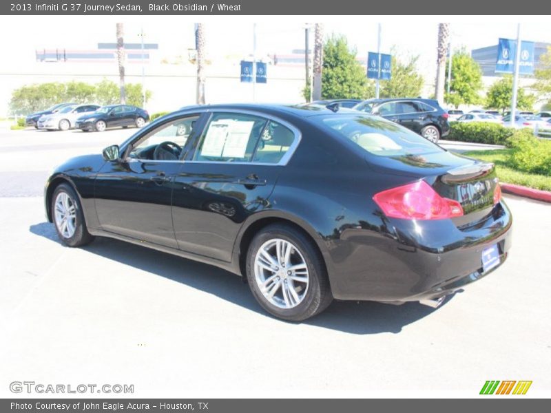 Black Obsidian / Wheat 2013 Infiniti G 37 Journey Sedan