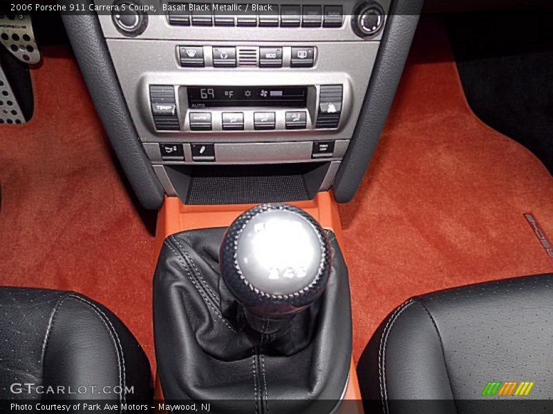 Basalt Black Metallic / Black 2006 Porsche 911 Carrera S Coupe