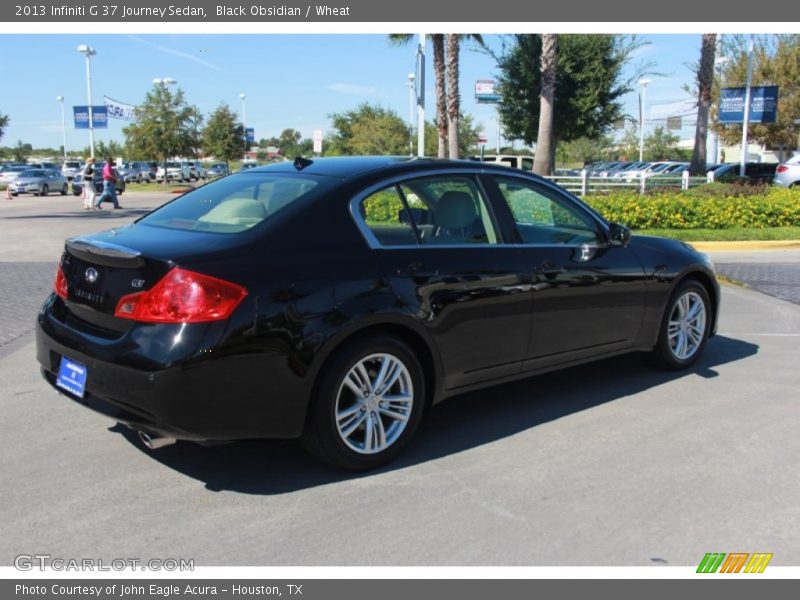 Black Obsidian / Wheat 2013 Infiniti G 37 Journey Sedan