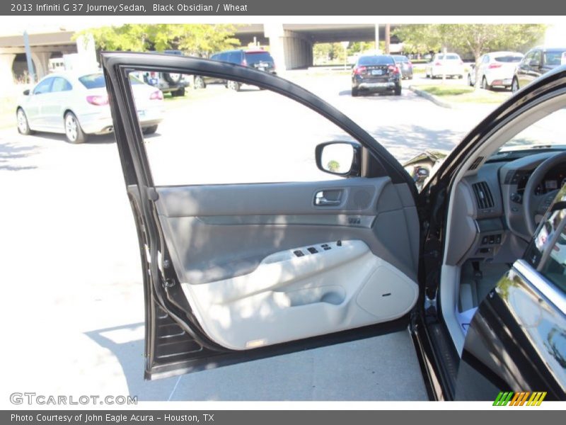 Black Obsidian / Wheat 2013 Infiniti G 37 Journey Sedan