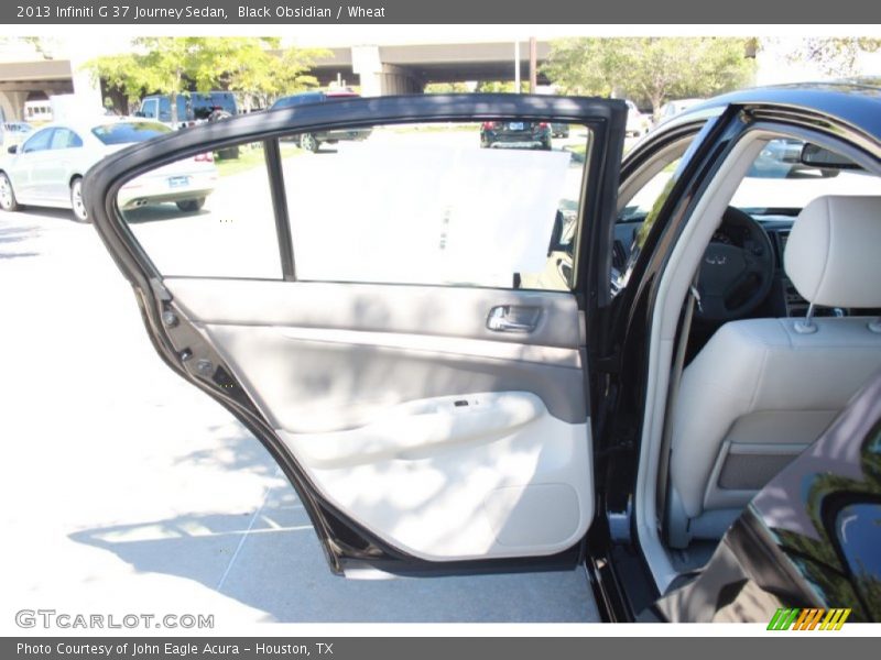 Black Obsidian / Wheat 2013 Infiniti G 37 Journey Sedan