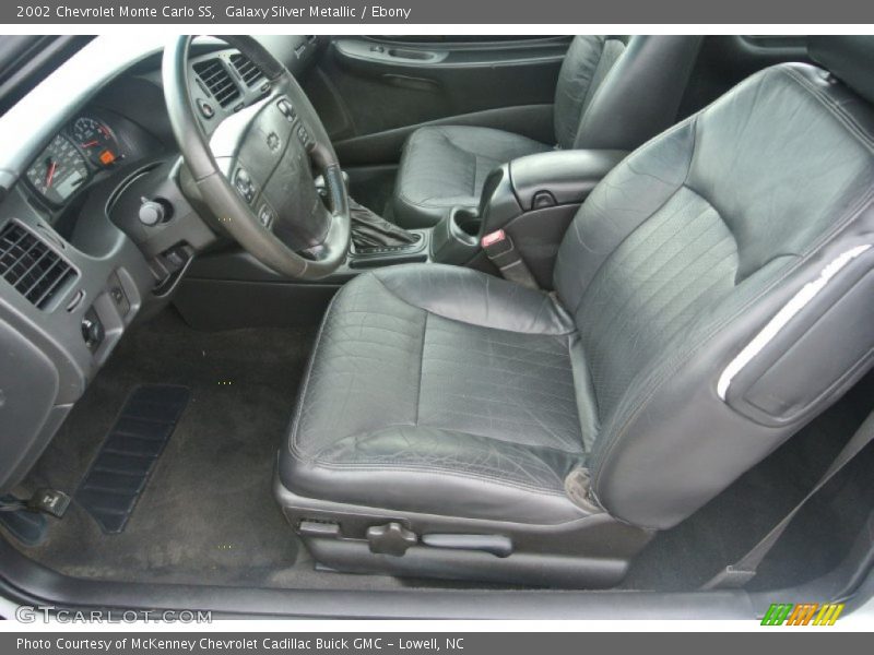 Galaxy Silver Metallic / Ebony 2002 Chevrolet Monte Carlo SS