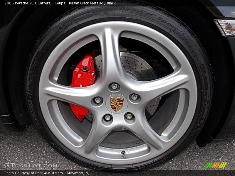 Basalt Black Metallic / Black 2006 Porsche 911 Carrera S Coupe