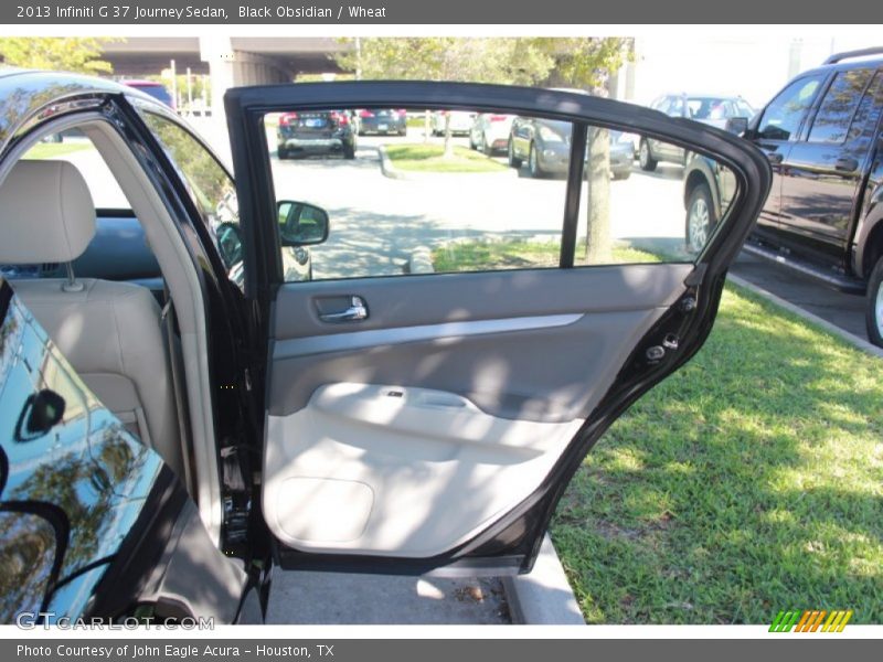 Black Obsidian / Wheat 2013 Infiniti G 37 Journey Sedan