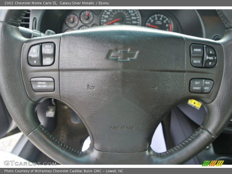 Galaxy Silver Metallic / Ebony 2002 Chevrolet Monte Carlo SS
