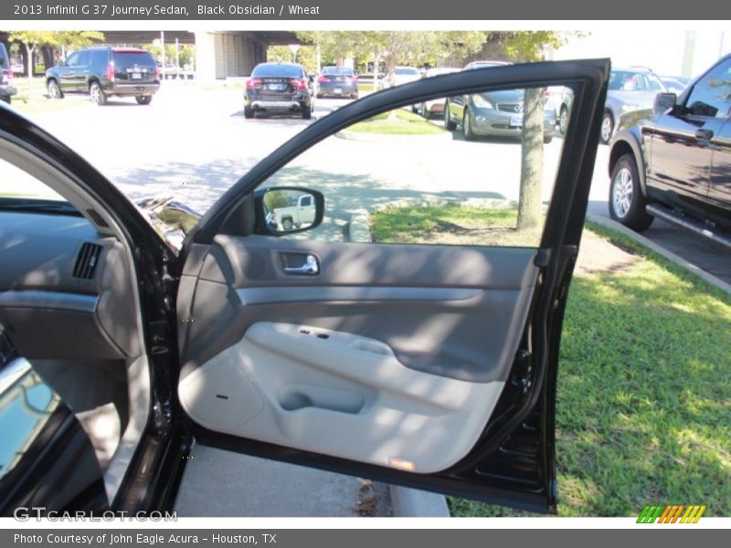 Black Obsidian / Wheat 2013 Infiniti G 37 Journey Sedan