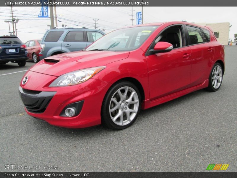 Front 3/4 View of 2012 MAZDA3 MAZDASPEED3