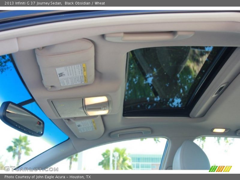 Black Obsidian / Wheat 2013 Infiniti G 37 Journey Sedan