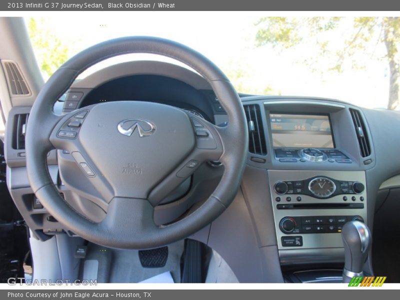 Black Obsidian / Wheat 2013 Infiniti G 37 Journey Sedan