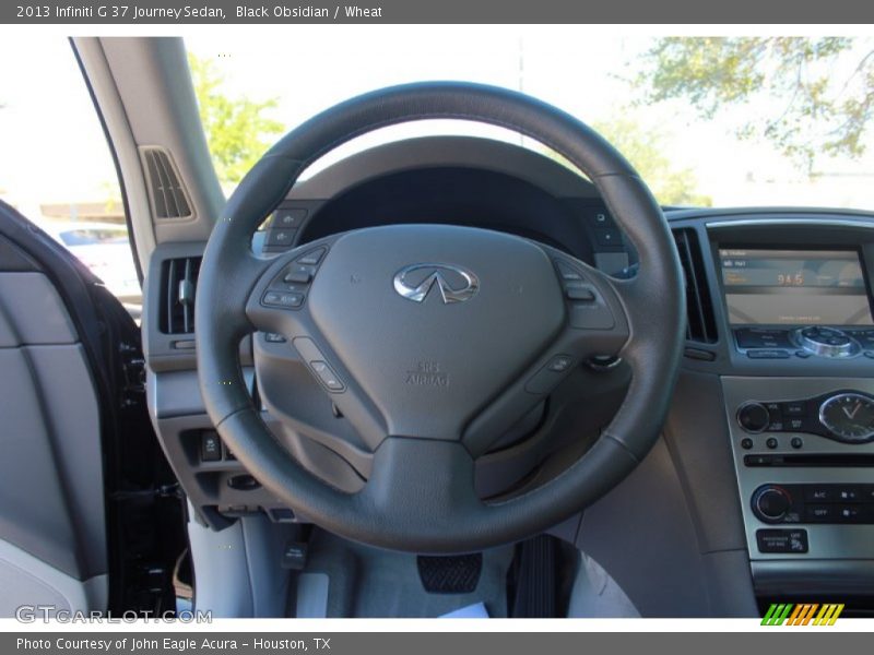 Black Obsidian / Wheat 2013 Infiniti G 37 Journey Sedan