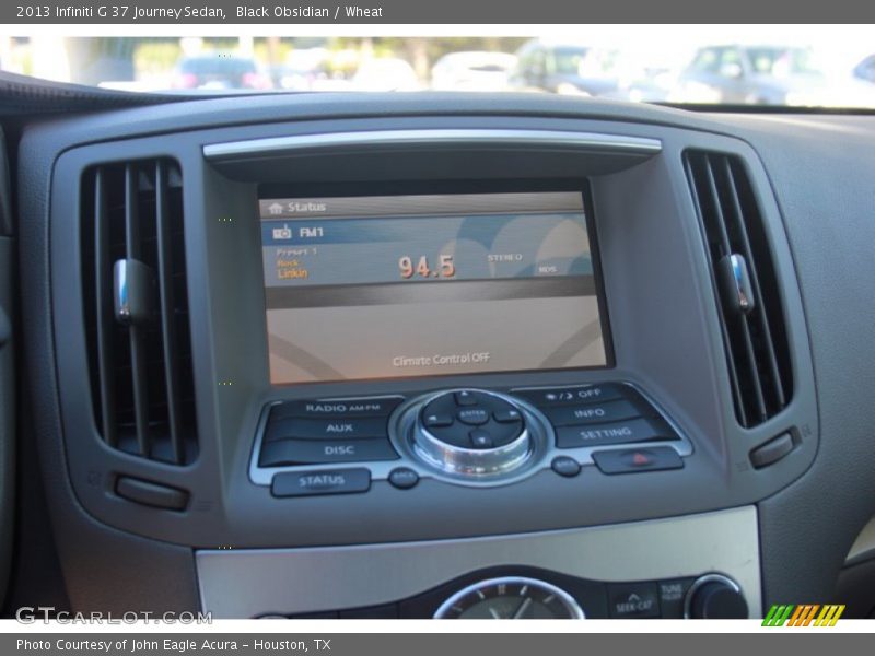 Black Obsidian / Wheat 2013 Infiniti G 37 Journey Sedan