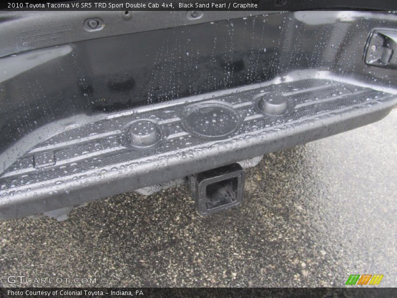 Black Sand Pearl / Graphite 2010 Toyota Tacoma V6 SR5 TRD Sport Double Cab 4x4