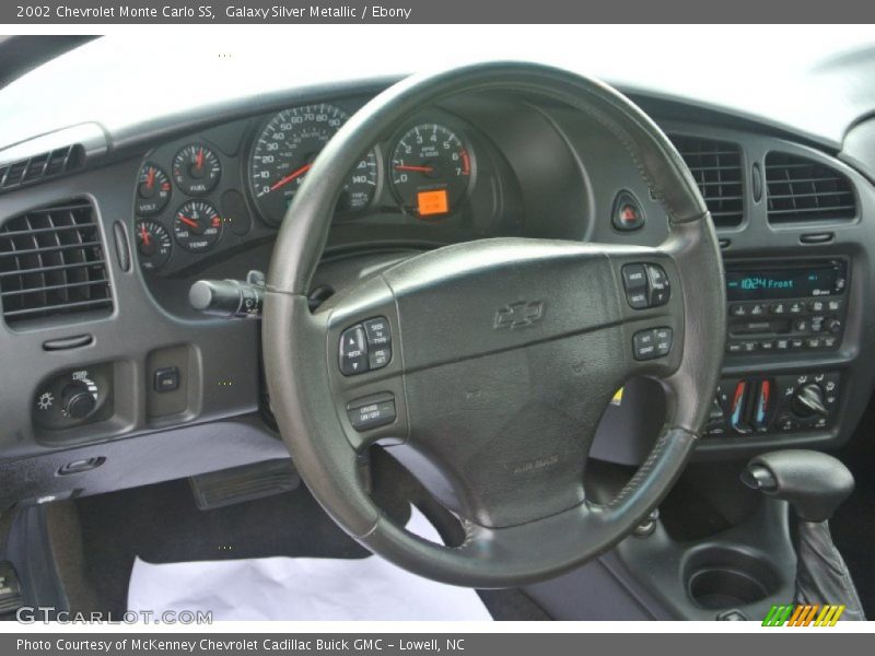 Galaxy Silver Metallic / Ebony 2002 Chevrolet Monte Carlo SS