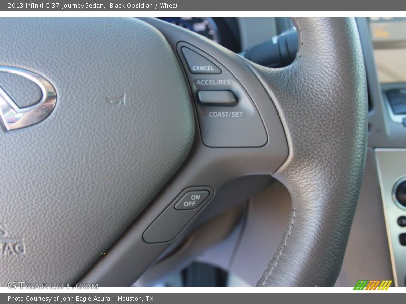 Black Obsidian / Wheat 2013 Infiniti G 37 Journey Sedan
