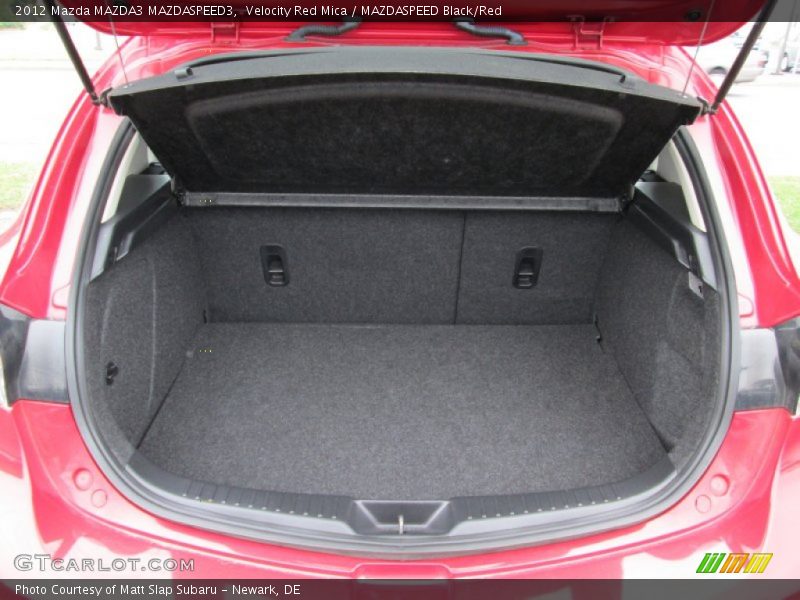  2012 MAZDA3 MAZDASPEED3 Trunk
