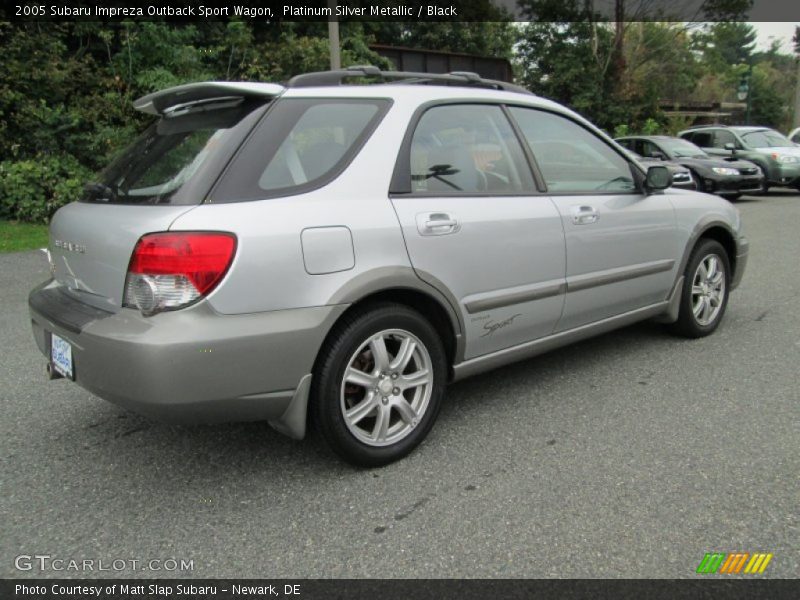 Platinum Silver Metallic / Black 2005 Subaru Impreza Outback Sport Wagon