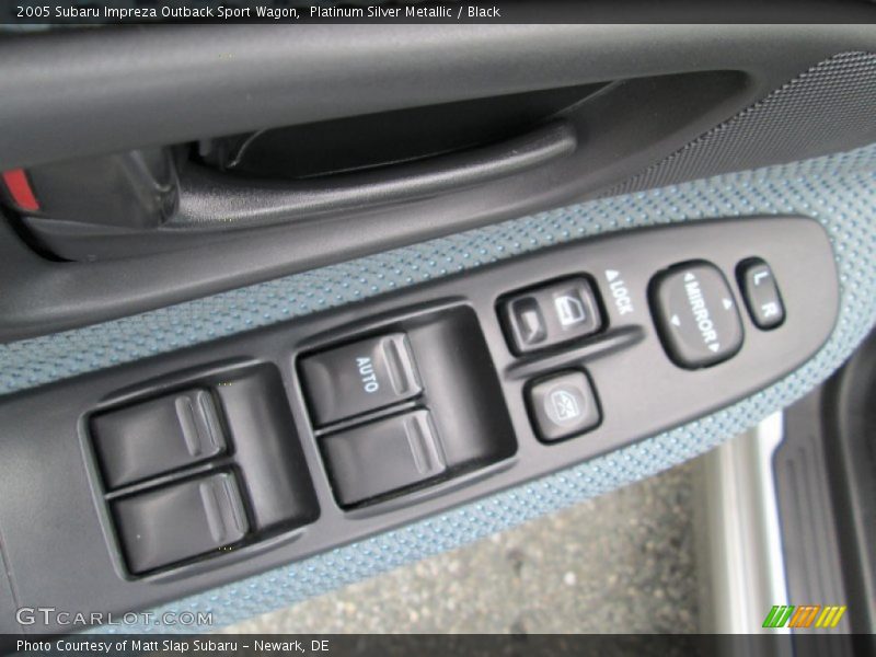 Controls of 2005 Impreza Outback Sport Wagon