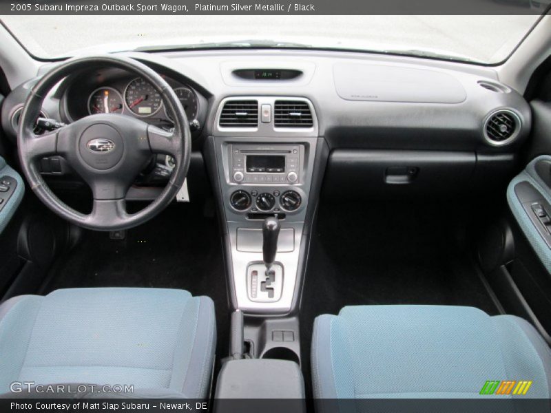 Platinum Silver Metallic / Black 2005 Subaru Impreza Outback Sport Wagon