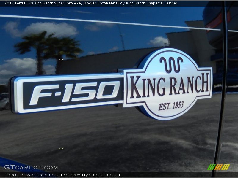 Kodiak Brown Metallic / King Ranch Chaparral Leather 2013 Ford F150 King Ranch SuperCrew 4x4