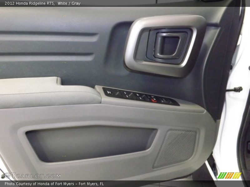White / Gray 2012 Honda Ridgeline RTS