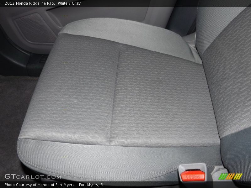White / Gray 2012 Honda Ridgeline RTS