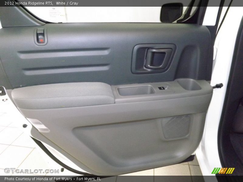 White / Gray 2012 Honda Ridgeline RTS