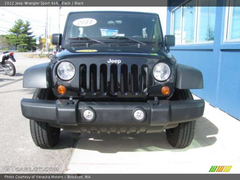 Black / Black 2012 Jeep Wrangler Sport 4x4