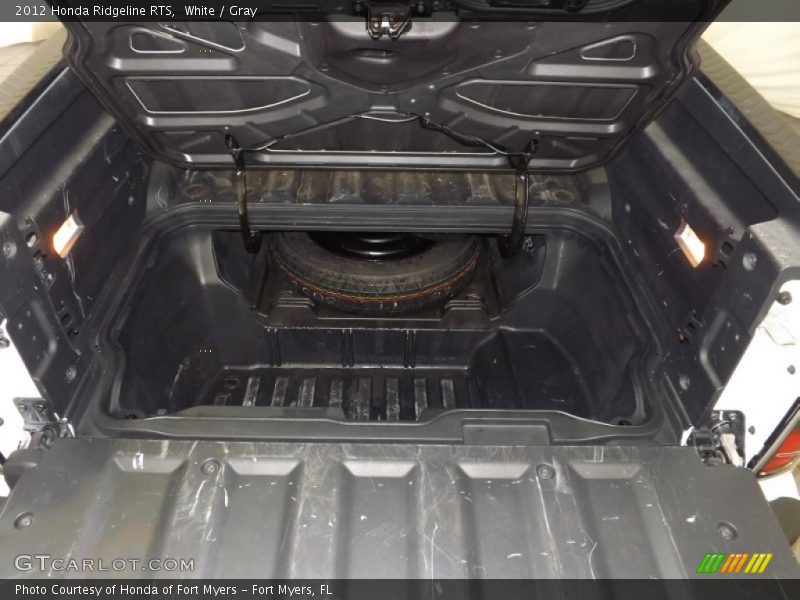White / Gray 2012 Honda Ridgeline RTS