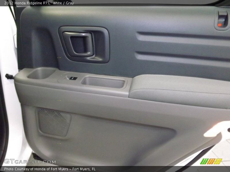 White / Gray 2012 Honda Ridgeline RTS