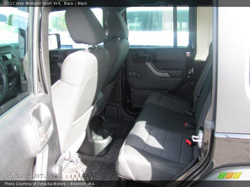 Black / Black 2012 Jeep Wrangler Sport 4x4