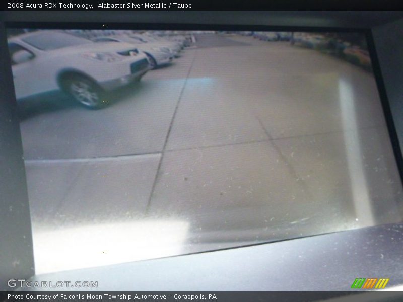 Alabaster Silver Metallic / Taupe 2008 Acura RDX Technology