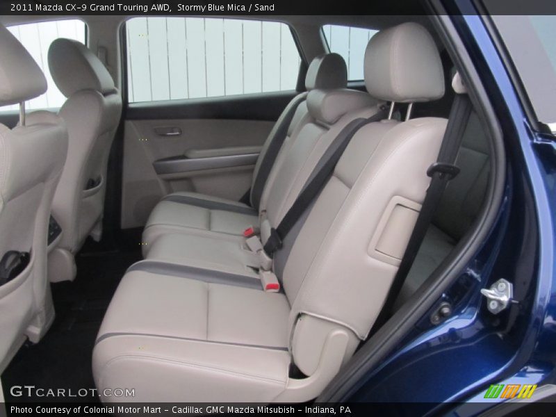 Rear Seat of 2011 CX-9 Grand Touring AWD