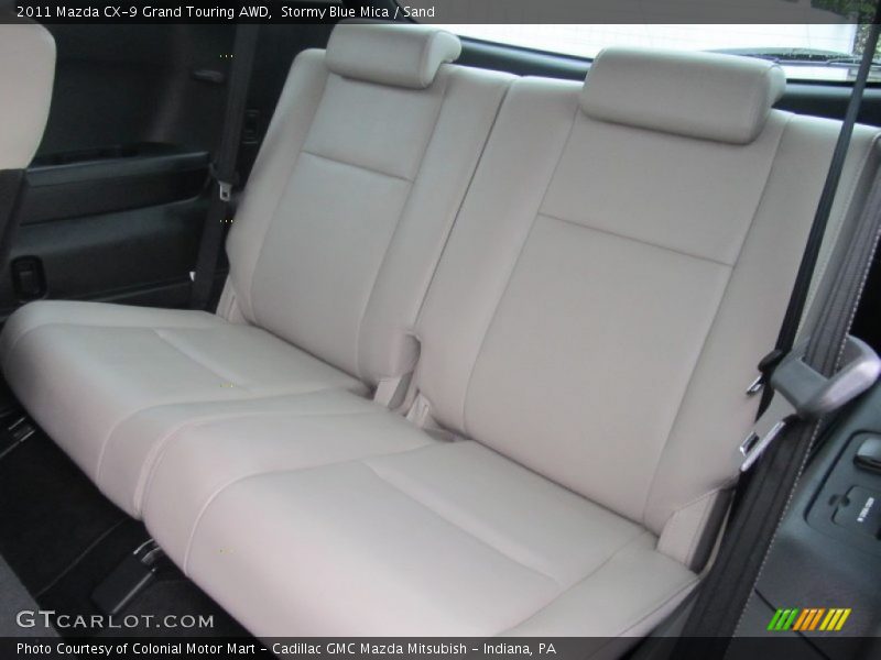 Rear Seat of 2011 CX-9 Grand Touring AWD