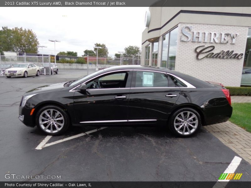 Black Diamond Tricoat / Jet Black 2013 Cadillac XTS Luxury AWD