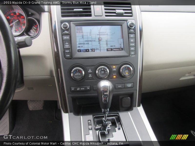 Controls of 2011 CX-9 Grand Touring AWD