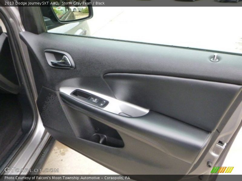 Storm Gray Pearl / Black 2013 Dodge Journey SXT AWD