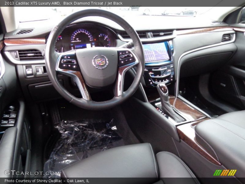 Jet Black Interior - 2013 XTS Luxury AWD 