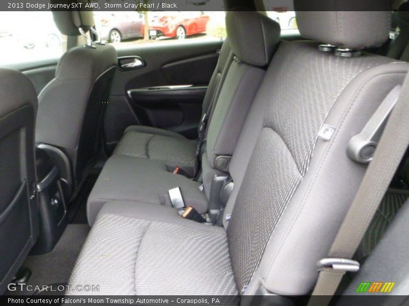 Storm Gray Pearl / Black 2013 Dodge Journey SXT AWD