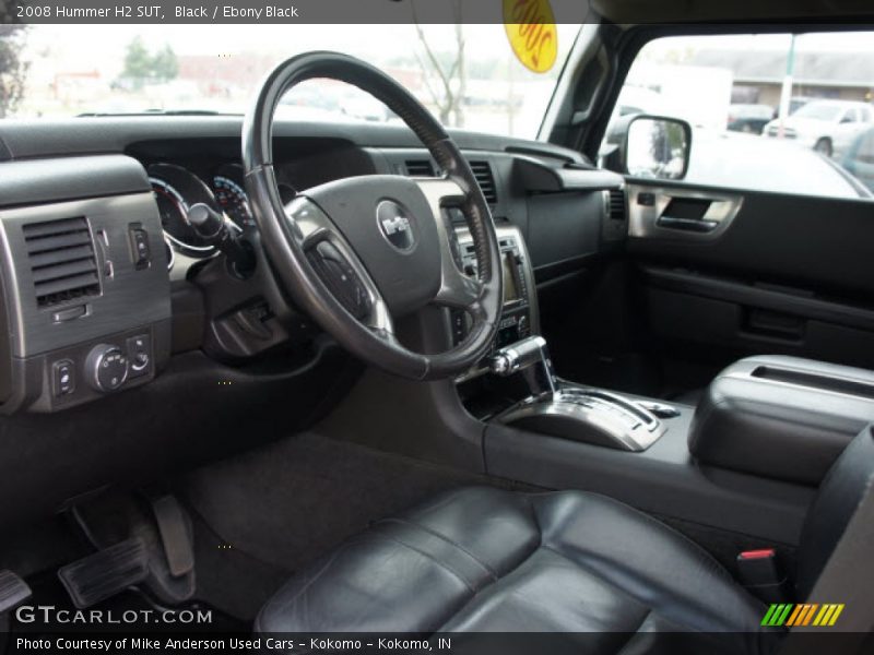 Black / Ebony Black 2008 Hummer H2 SUT