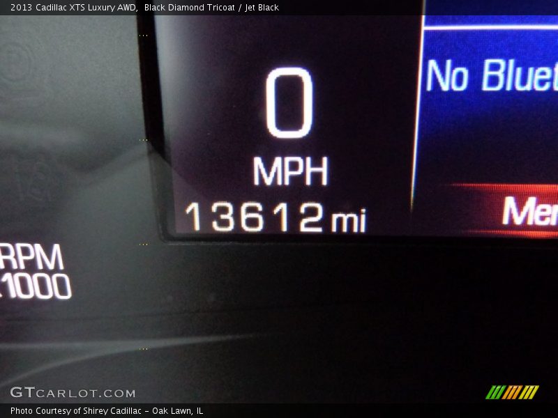 Black Diamond Tricoat / Jet Black 2013 Cadillac XTS Luxury AWD