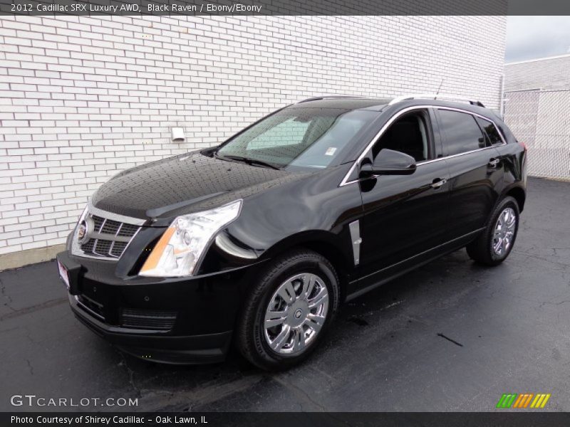 Black Raven / Ebony/Ebony 2012 Cadillac SRX Luxury AWD