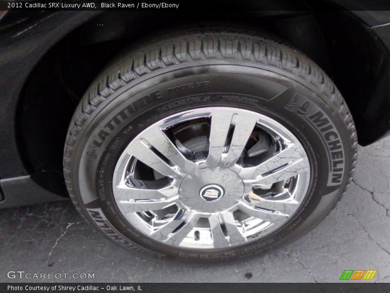 Black Raven / Ebony/Ebony 2012 Cadillac SRX Luxury AWD