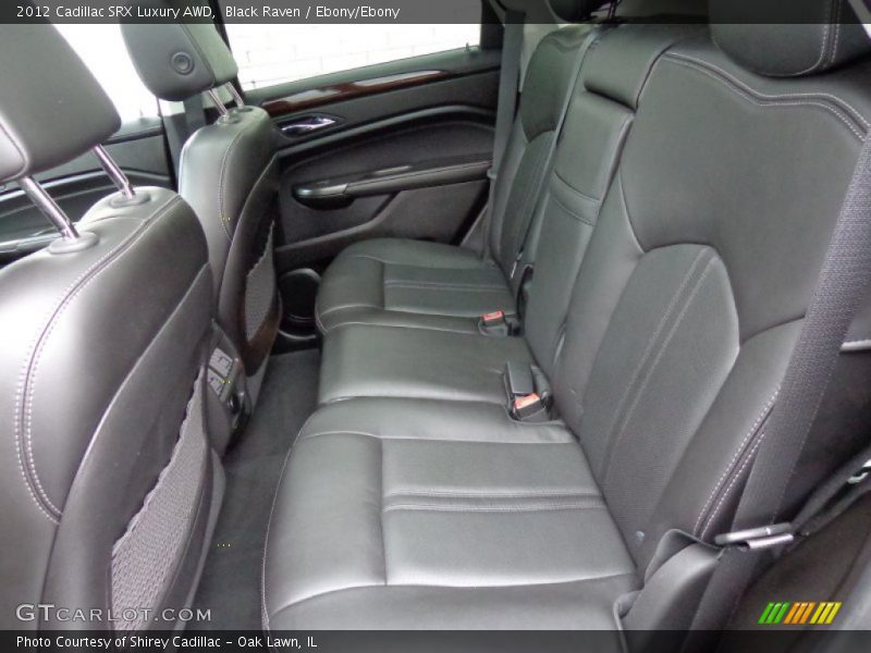 Black Raven / Ebony/Ebony 2012 Cadillac SRX Luxury AWD