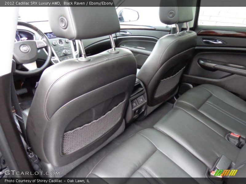 Black Raven / Ebony/Ebony 2012 Cadillac SRX Luxury AWD