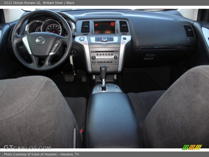 Brilliant Silver / Black 2012 Nissan Murano LE