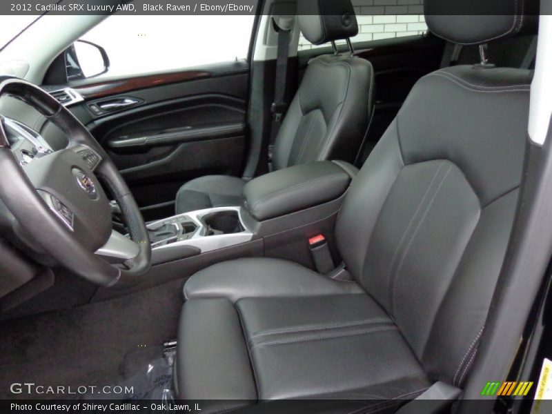 Black Raven / Ebony/Ebony 2012 Cadillac SRX Luxury AWD